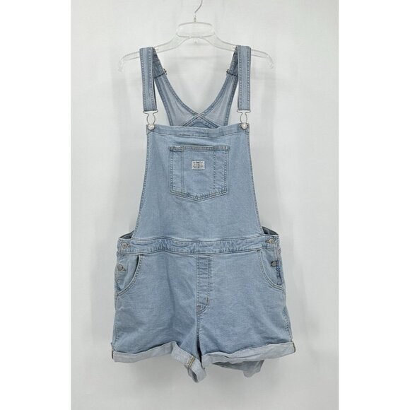 Levi's Light Blue Denim Overalls - Picture 1 of 11